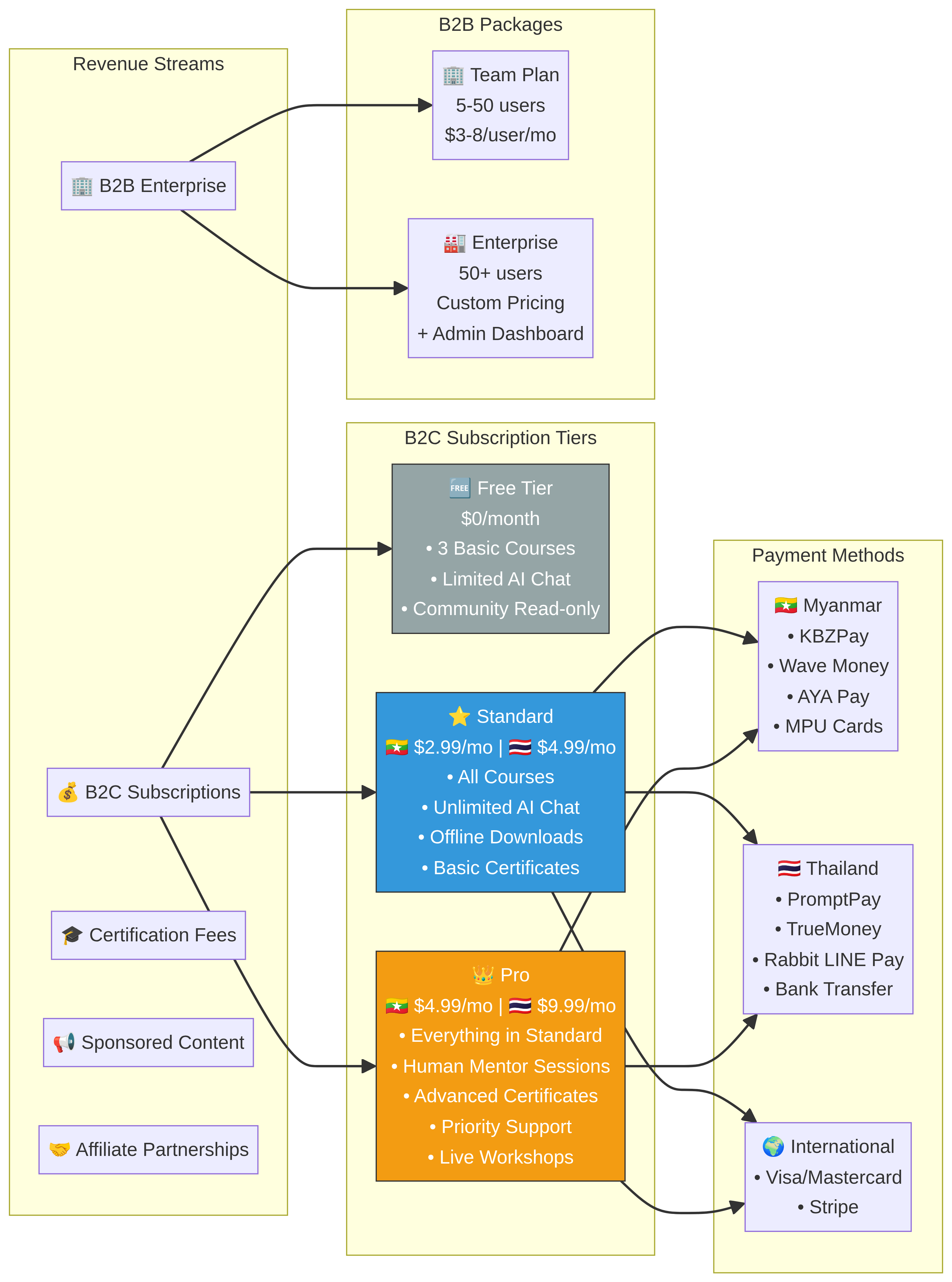 Monetization Strategy Diagram